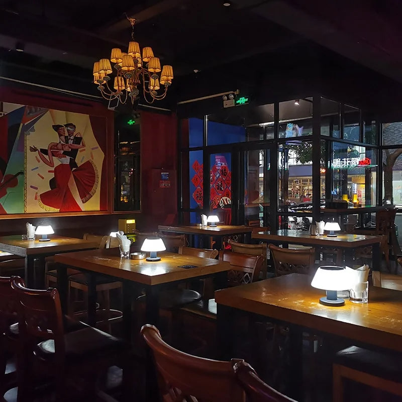 Modern Solar Table Lamp | Waterproof & Eco-Friendly 5