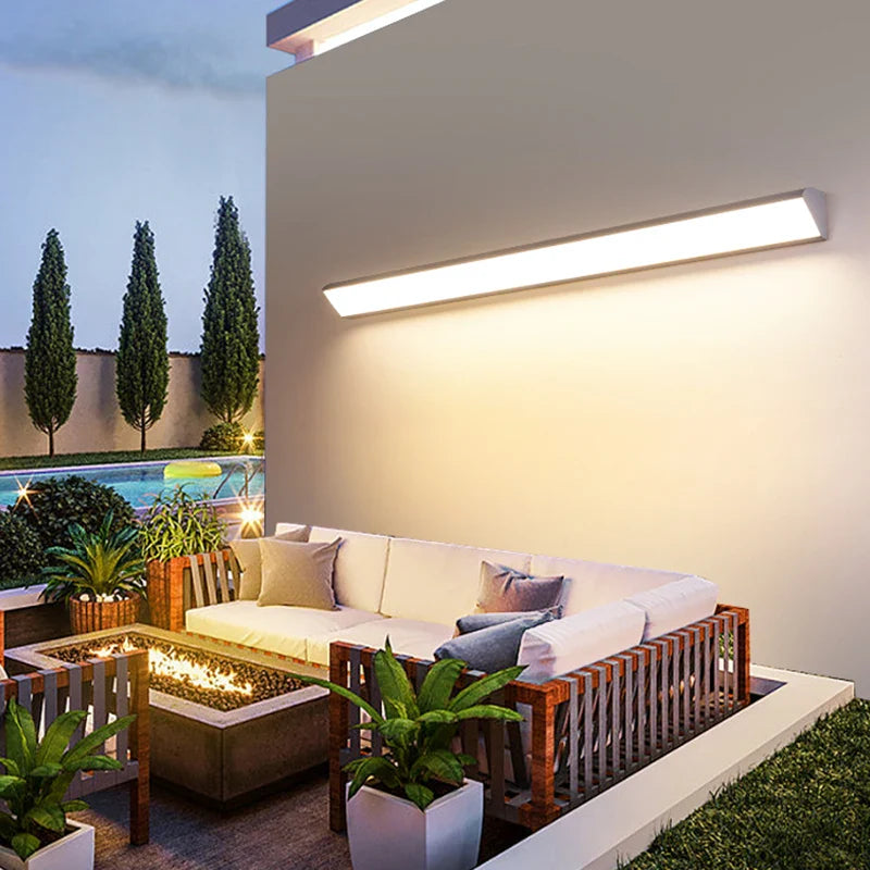 Modern Waterproof LED Outdoor Wall Light | Energy-Efficient Exterior Fixture 0