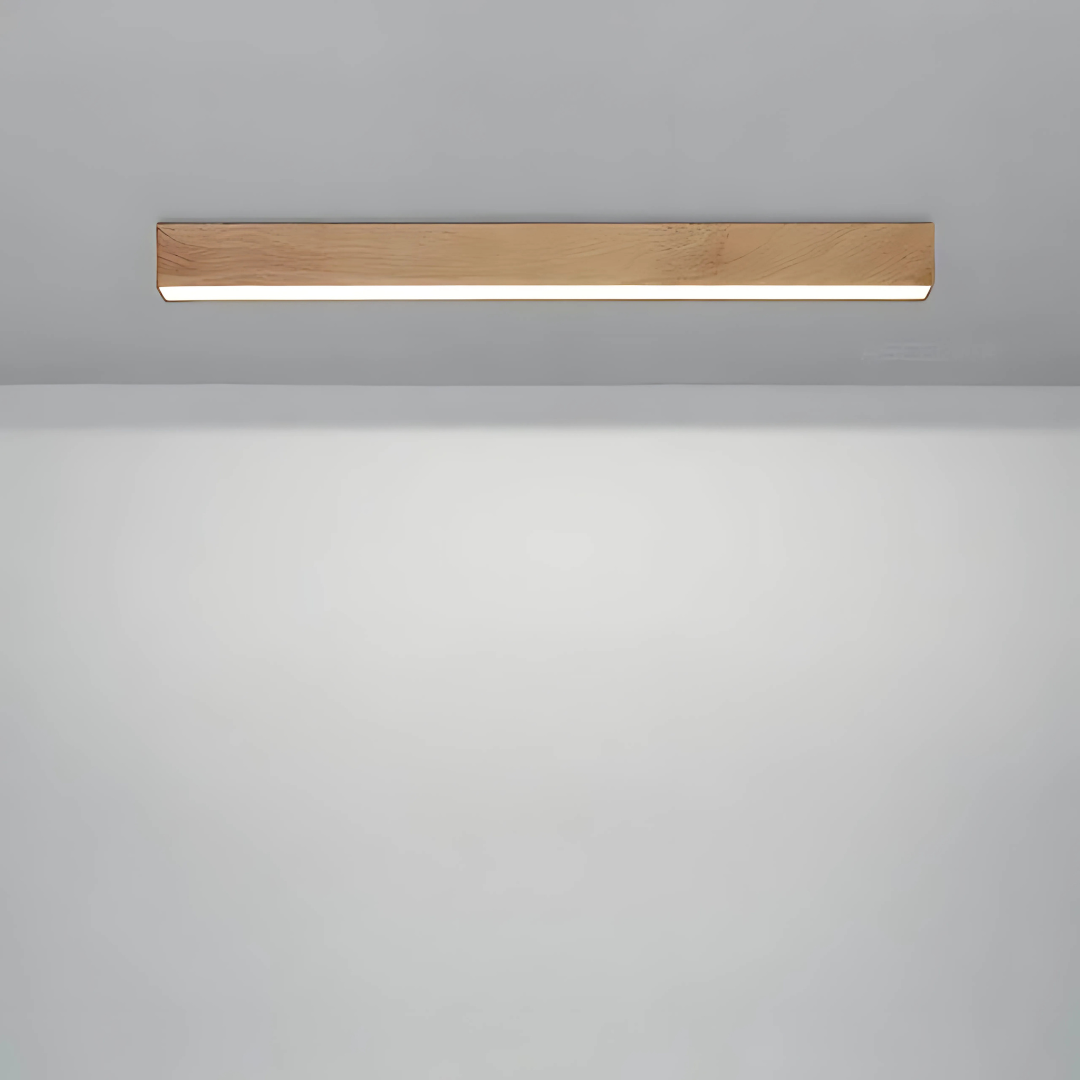 Modern Wood Ceiling Light Fixture | Energy Efficient LED 1