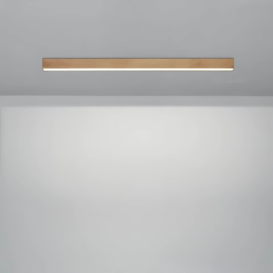 Modern Wood Ceiling Light Fixture | Energy Efficient LED 5