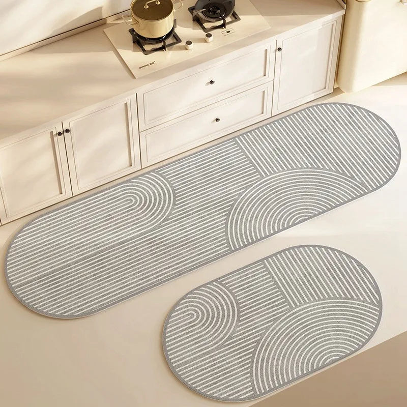 Non-Slip Washable Kitchen Mat | Elegant & Functional Kitchen Rugs 0