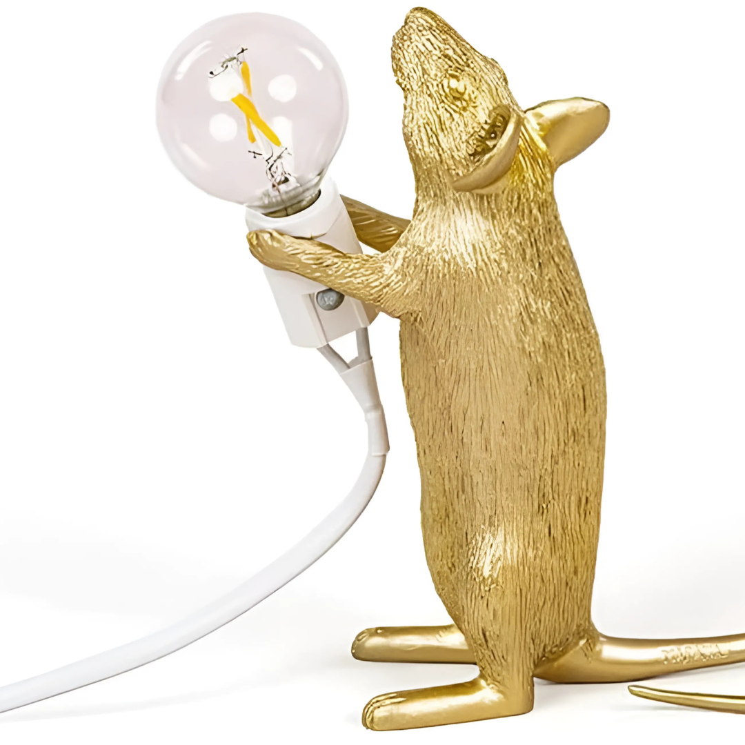 Playful LED Mouse Table Lamp | Warm Ambient Lighting 0