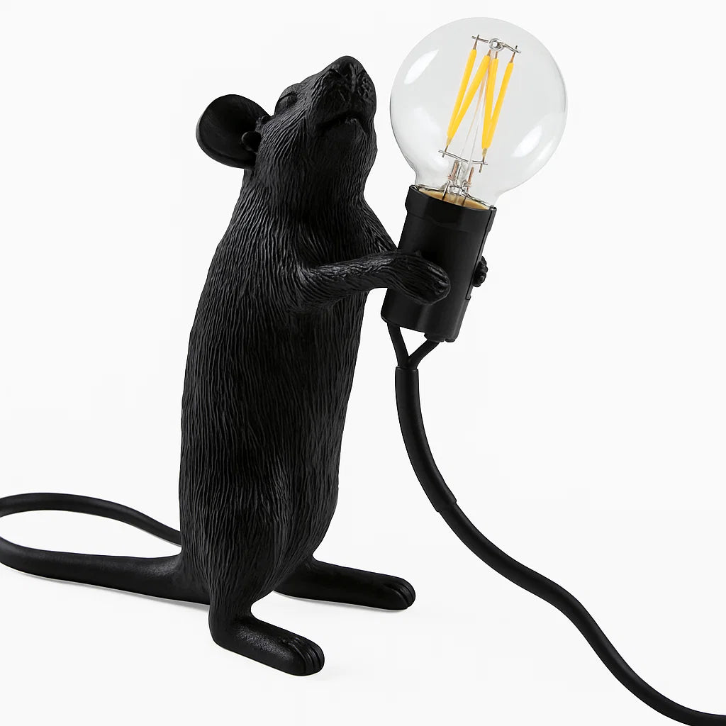 Playful LED Mouse Table Lamp | Warm Ambient Lighting 6