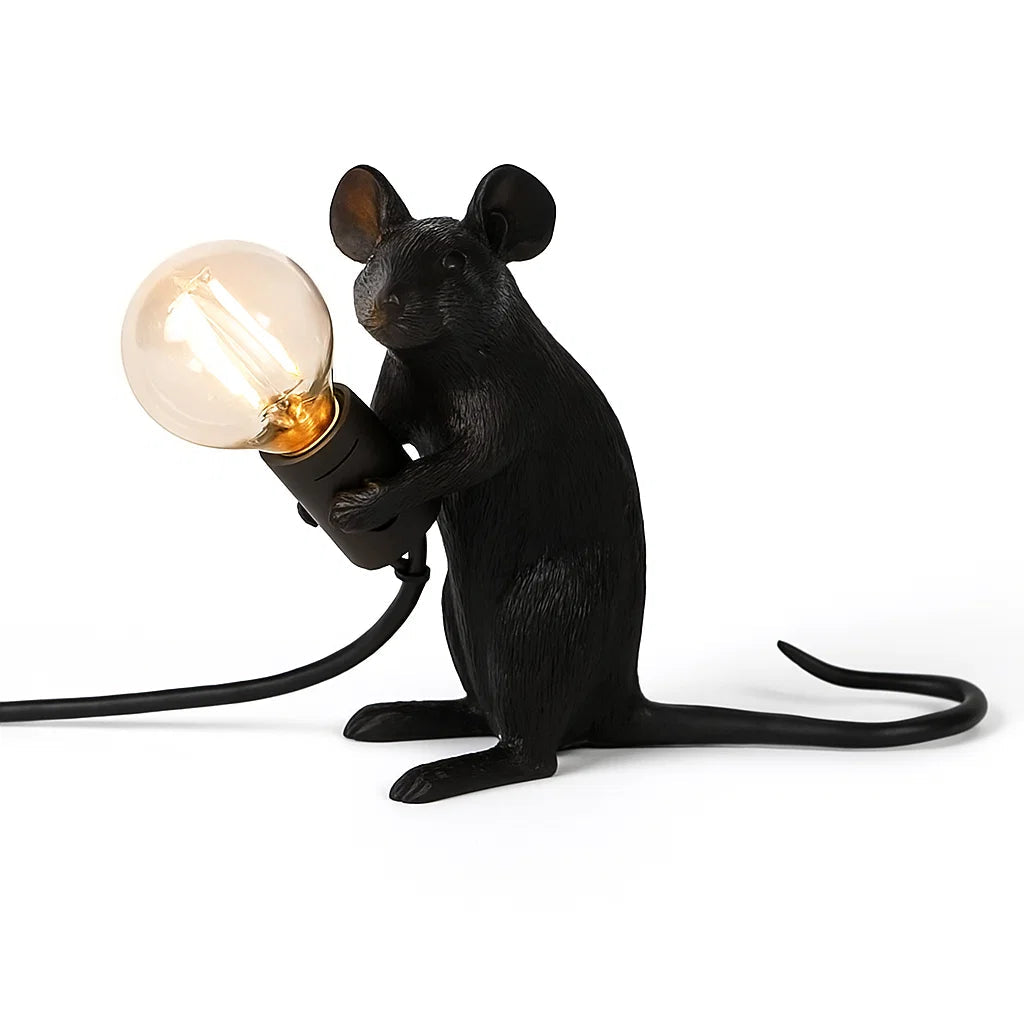 Playful LED Mouse Table Lamp | Warm Ambient Lighting 7
