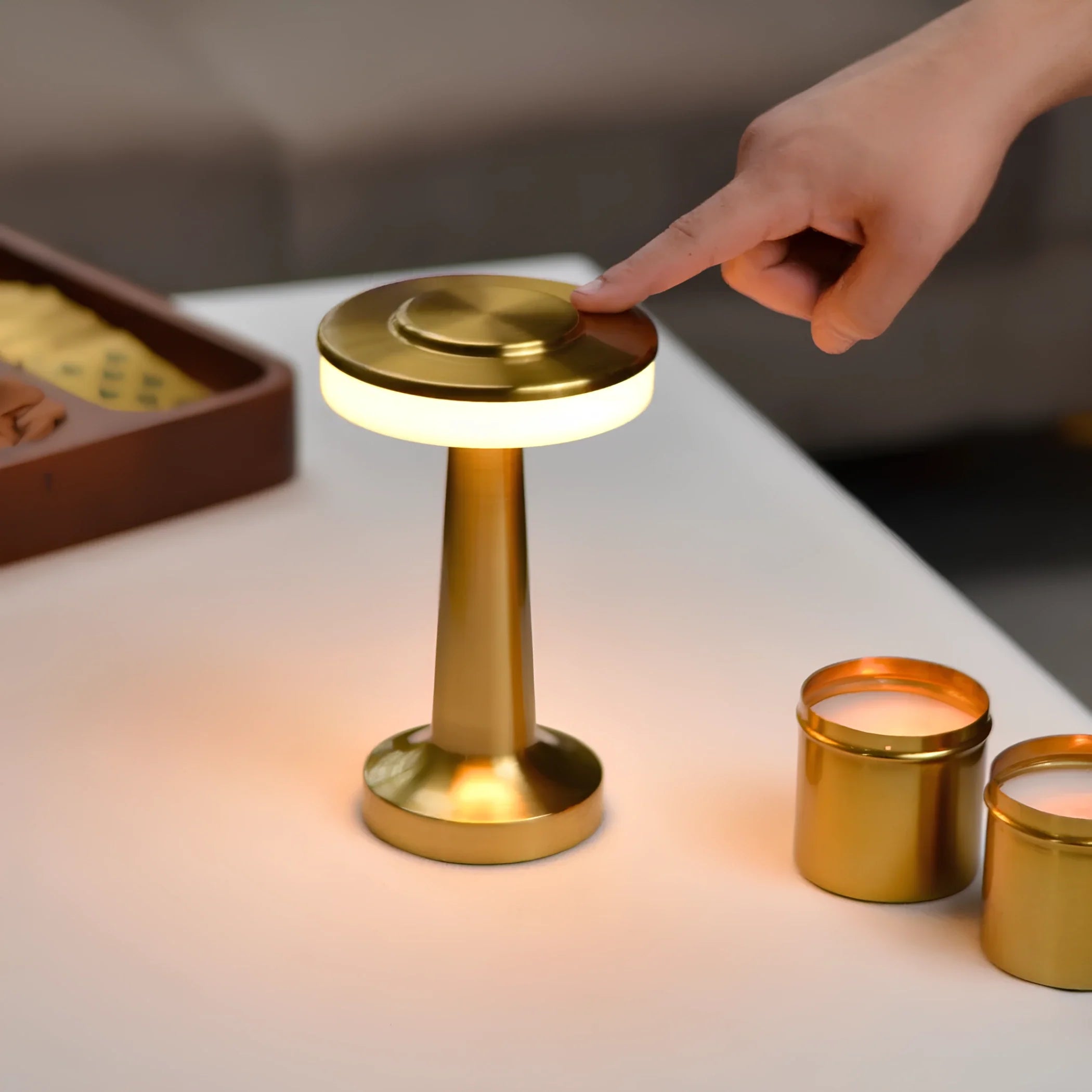 Portable Dimmable Table Lamp | Battery Operated & Cordless 2