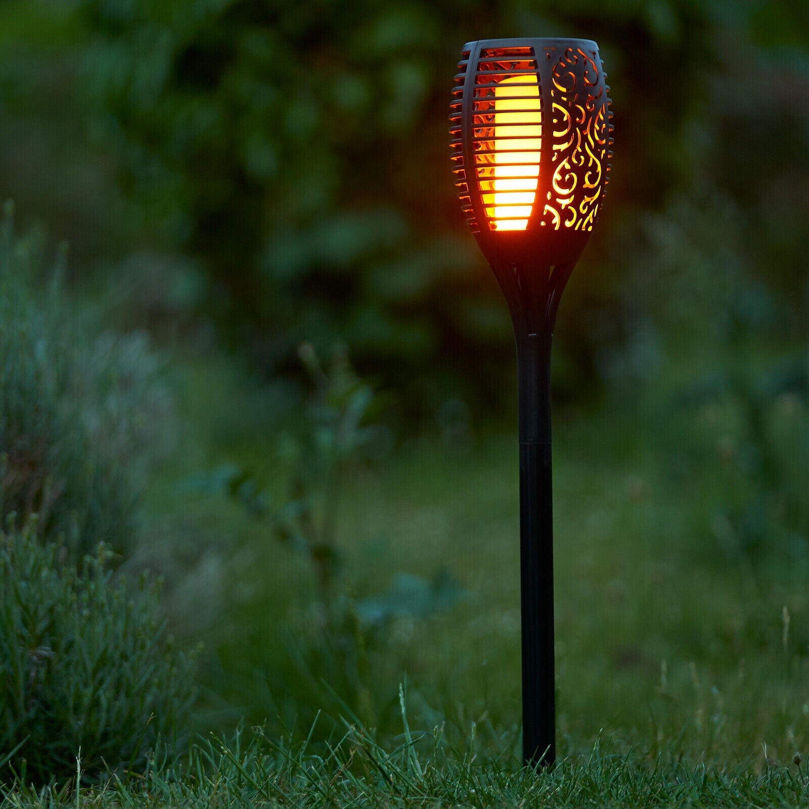 Realistic Flame Effect Solar Torch Light | Weatherproof & Eco-Friendly 3