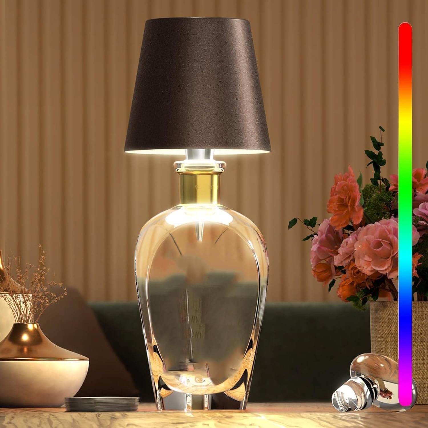 Rechargeable LED Table Lamp | Wireless & Versatile 9