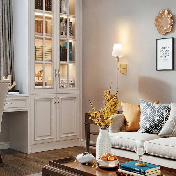 Rechargeable Wall Light | Modern Fabric Sconce & Wireless Design 6