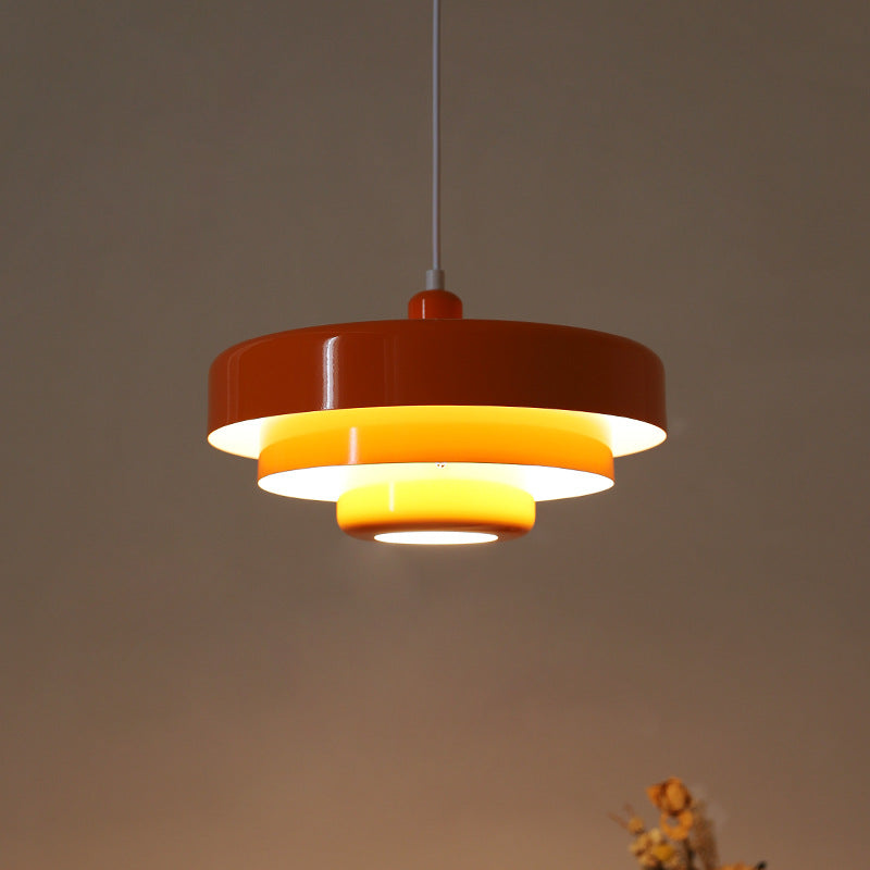 Retro-Inspired Pendant Light | Mid-Century Metal Fixture 3