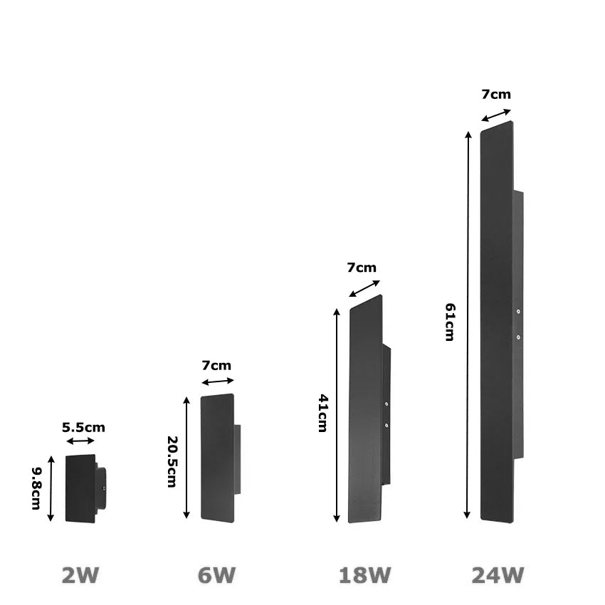 Sleek Black Outdoor Light | Weatherproof & Energy-Efficient 7