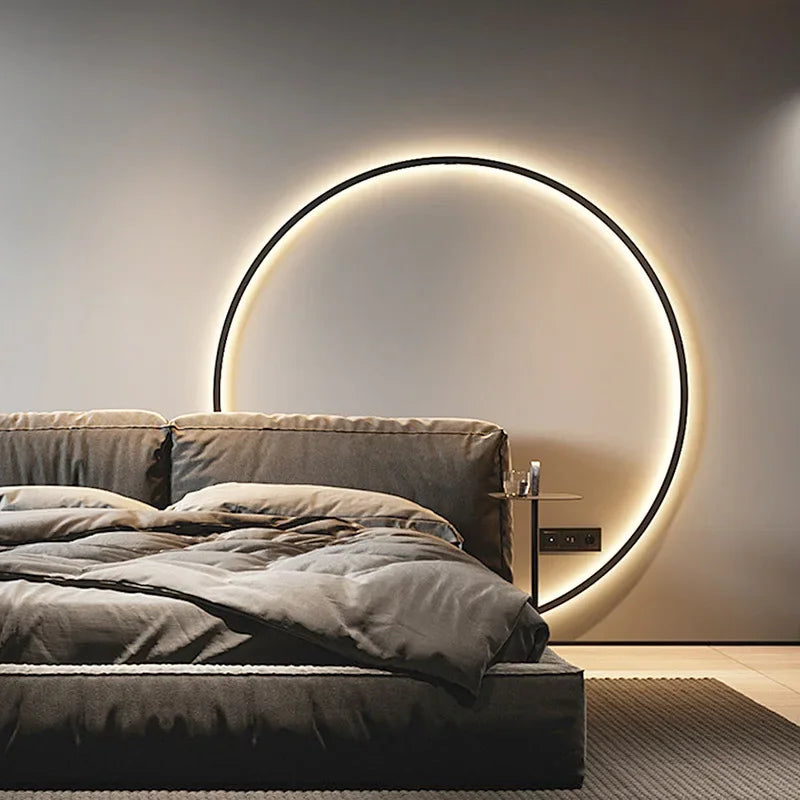 Sleek LED Wall Light | Modern Round Design 1