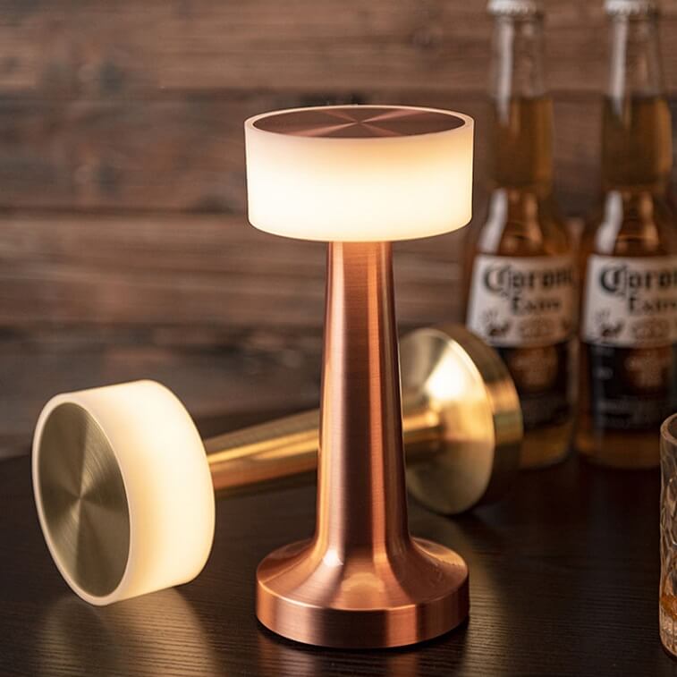 Sleek Metal LED Table Lamp | Dimmable & Energy-Efficient 1
