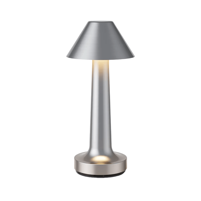 Sleek Metal LED Table Lamp | Dimmable & Energy-Efficient 10