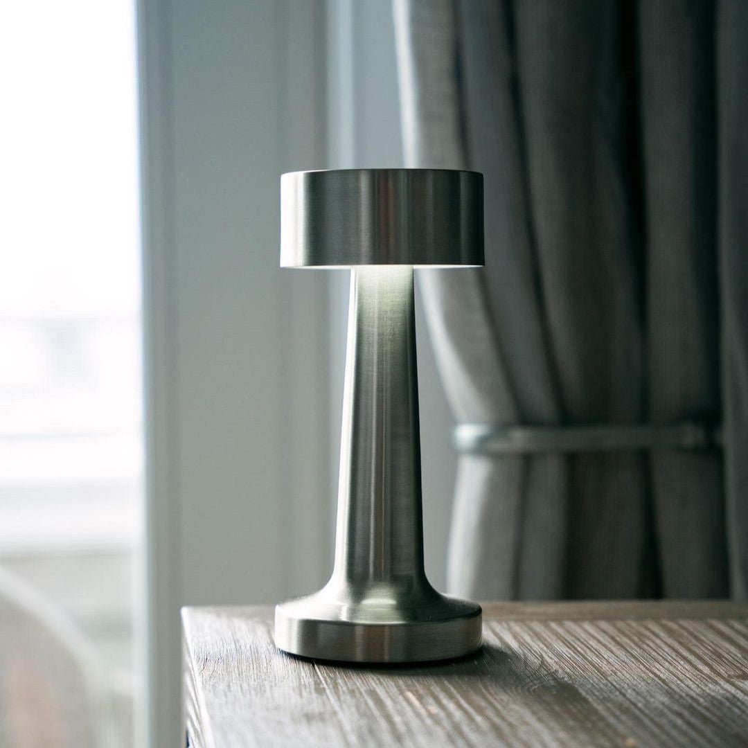 Sleek Metal LED Table Lamp | Dimmable & Energy-Efficient 2