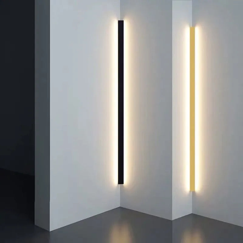 Sleek Minimalist Wall Light | LED Metal & Acrylic Sconces 5