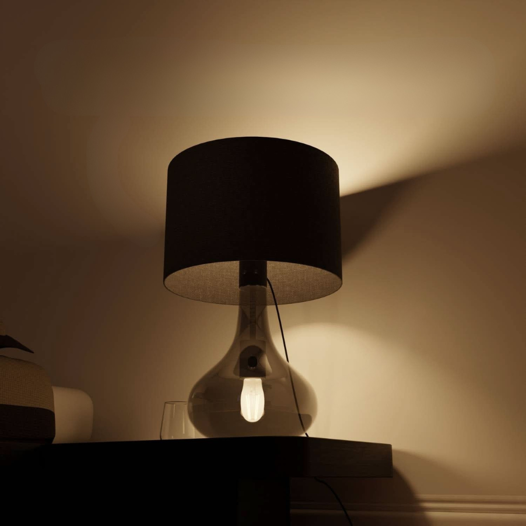 Sleek Modern Bedside Lamp | Dual Bulb Design 4