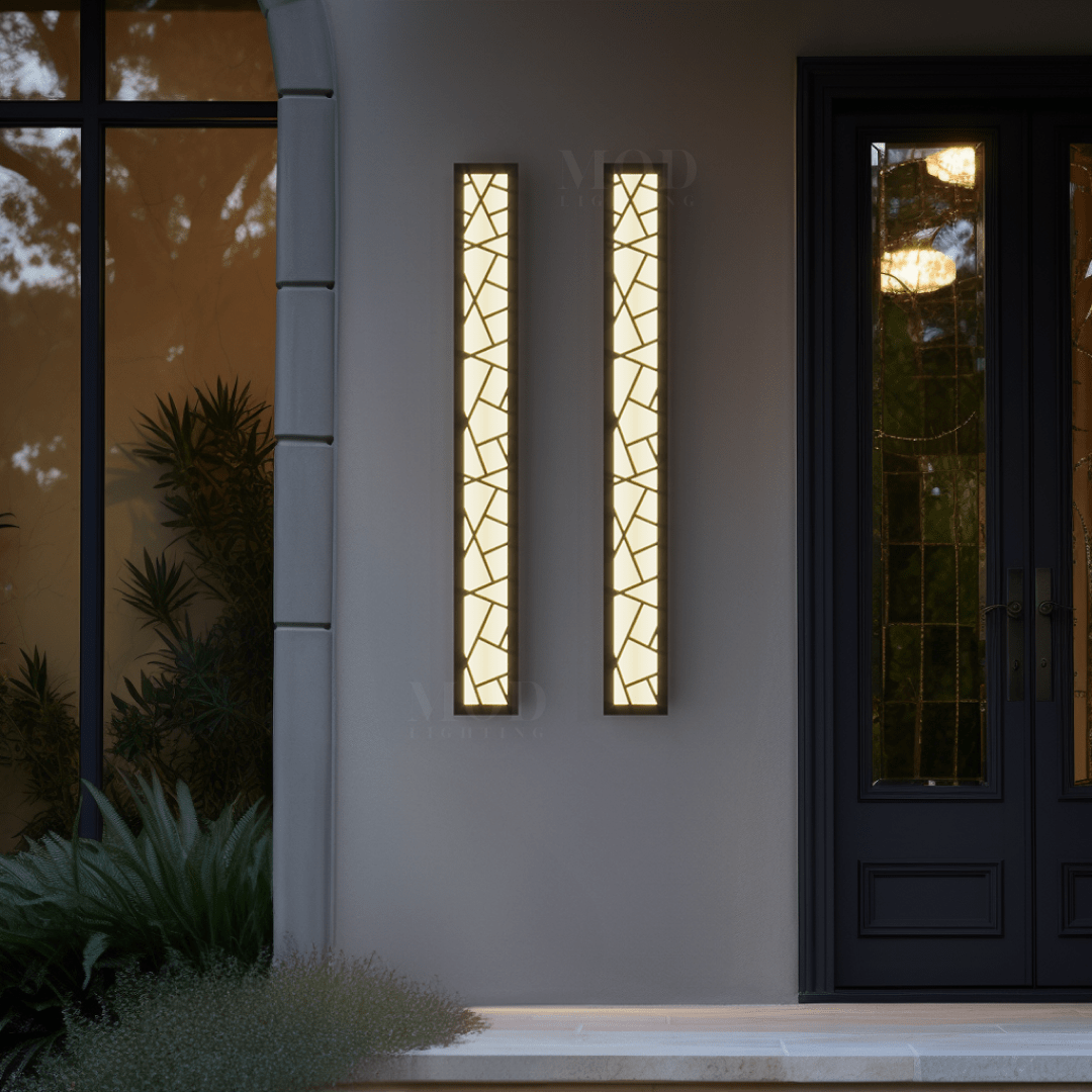 Sleek Modern LED Outdoor Wall Light | Weather-Resistant & Energy-Saving 1