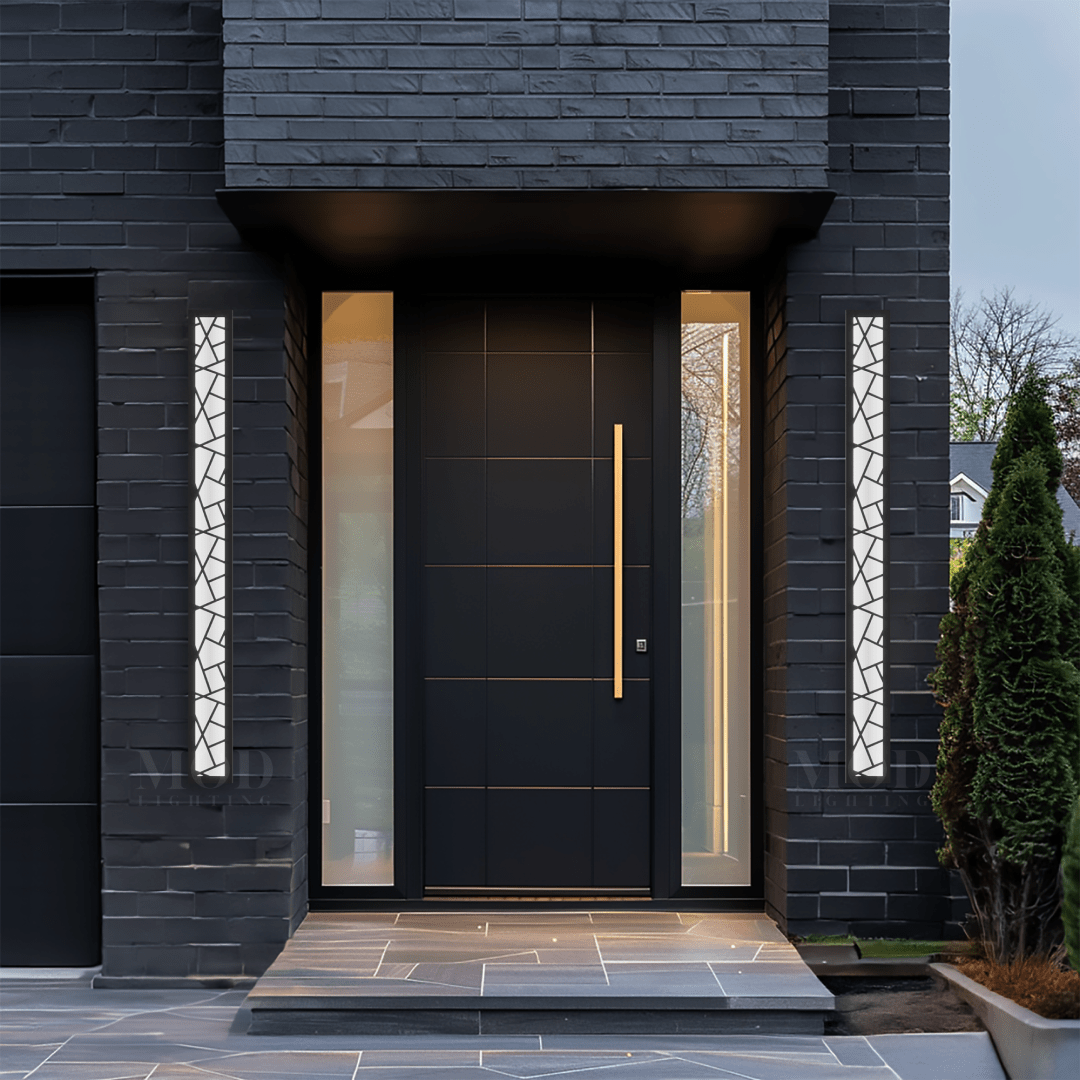 Sleek Modern LED Outdoor Wall Light | Weather-Resistant & Energy-Saving 12