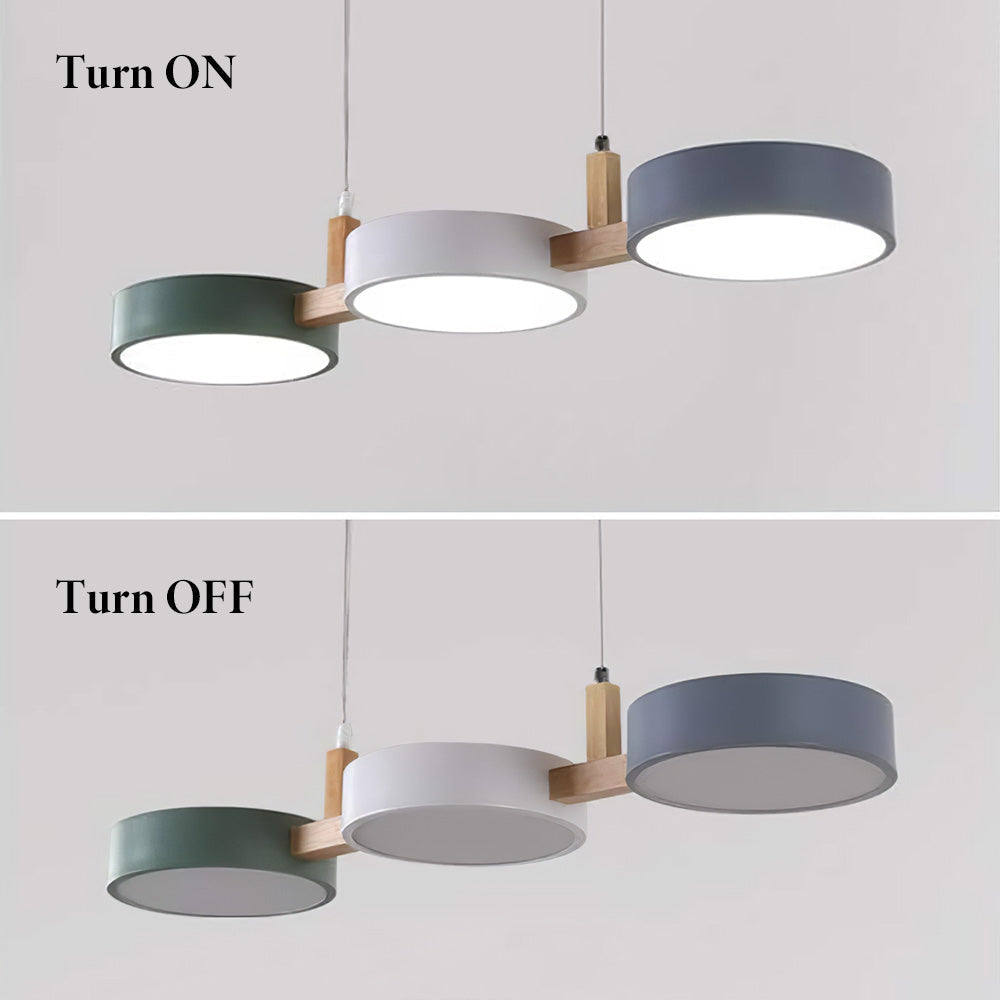 Sleek Nordic Ceiling Light | Modern Metal Pendant Fixture 6