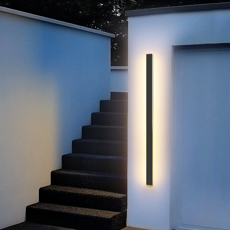Sleek Outdoor Wall Light | Waterproof LED Fixture 6