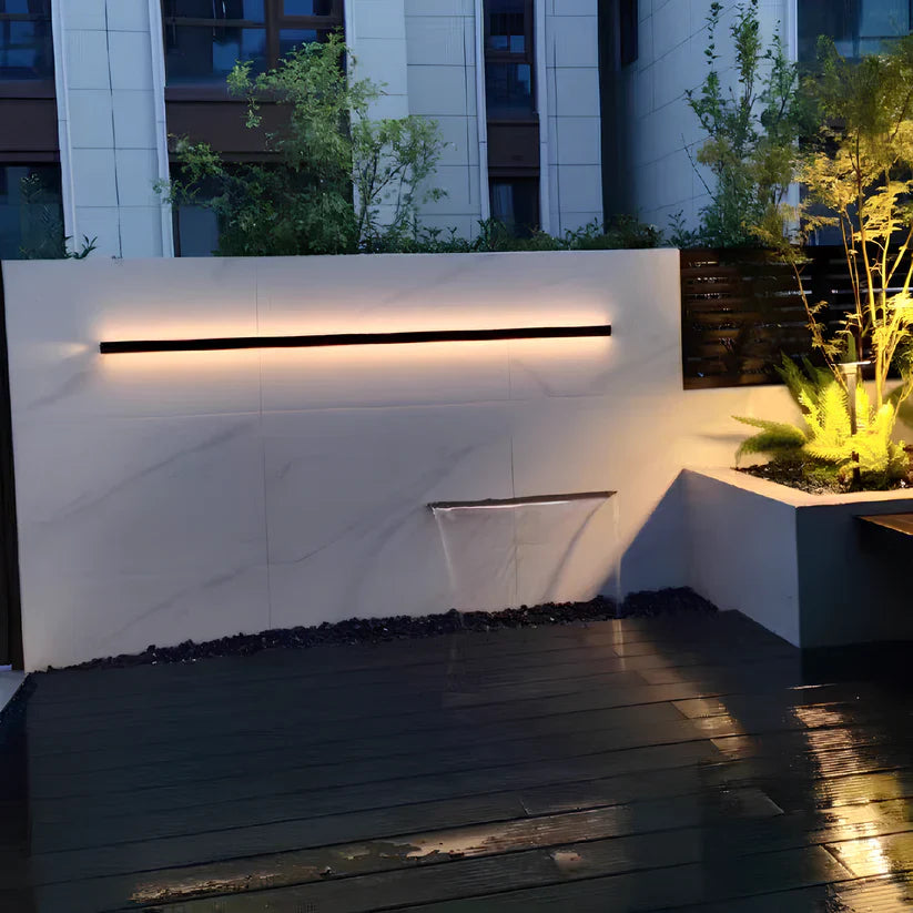 Sleek Outdoor Wall Light | Waterproof LED Fixture 7