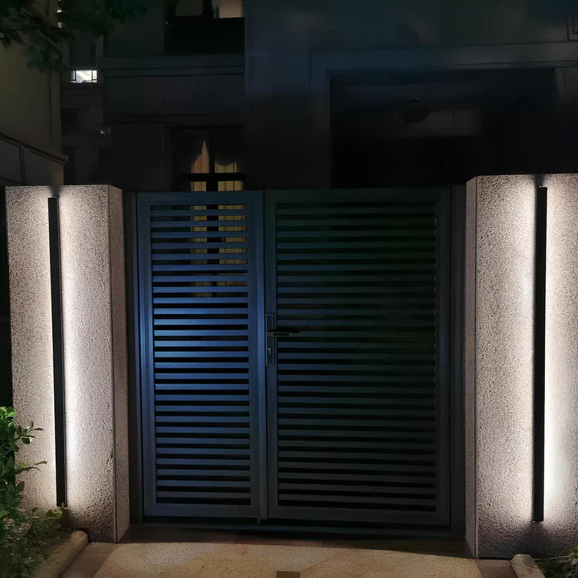 Sleek Outdoor Wall Light | Waterproof LED Fixture 9