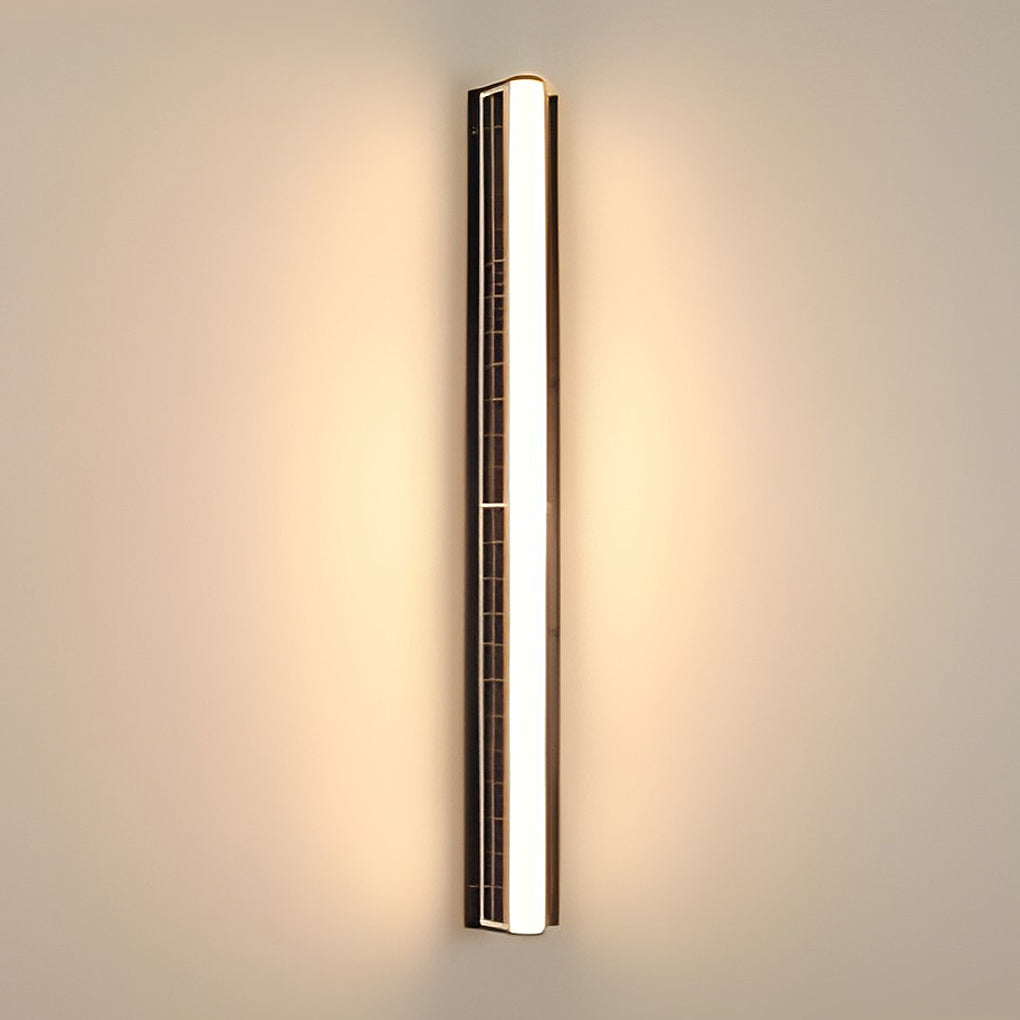 Sleek Solar Outdoor Wall Light | Waterproof & Energy-Saving 5