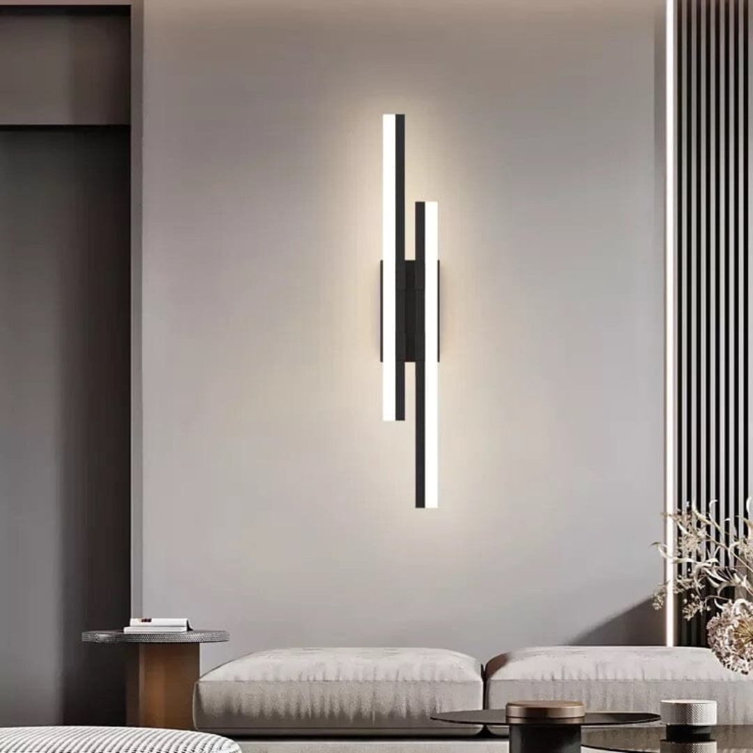 Sleek Vertical LED Wall Fixture | Energy Efficient & Modern Design 6