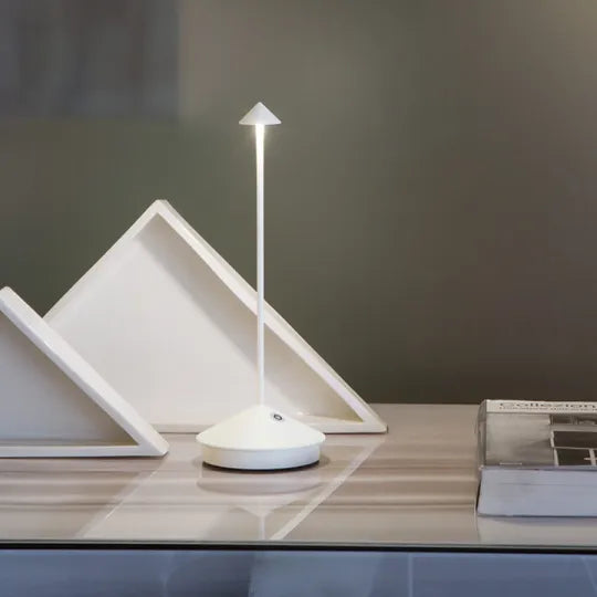 Sleek Wireless Table Lamp | Dimmable & Rechargeable 0