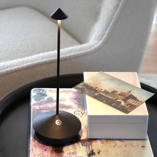 Sleek Wireless Table Lamp | Dimmable & Rechargeable 9