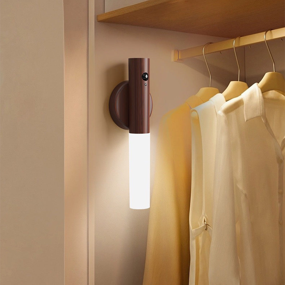 Smart Motion Sensor Wall Light | LED & Wooden Design 3