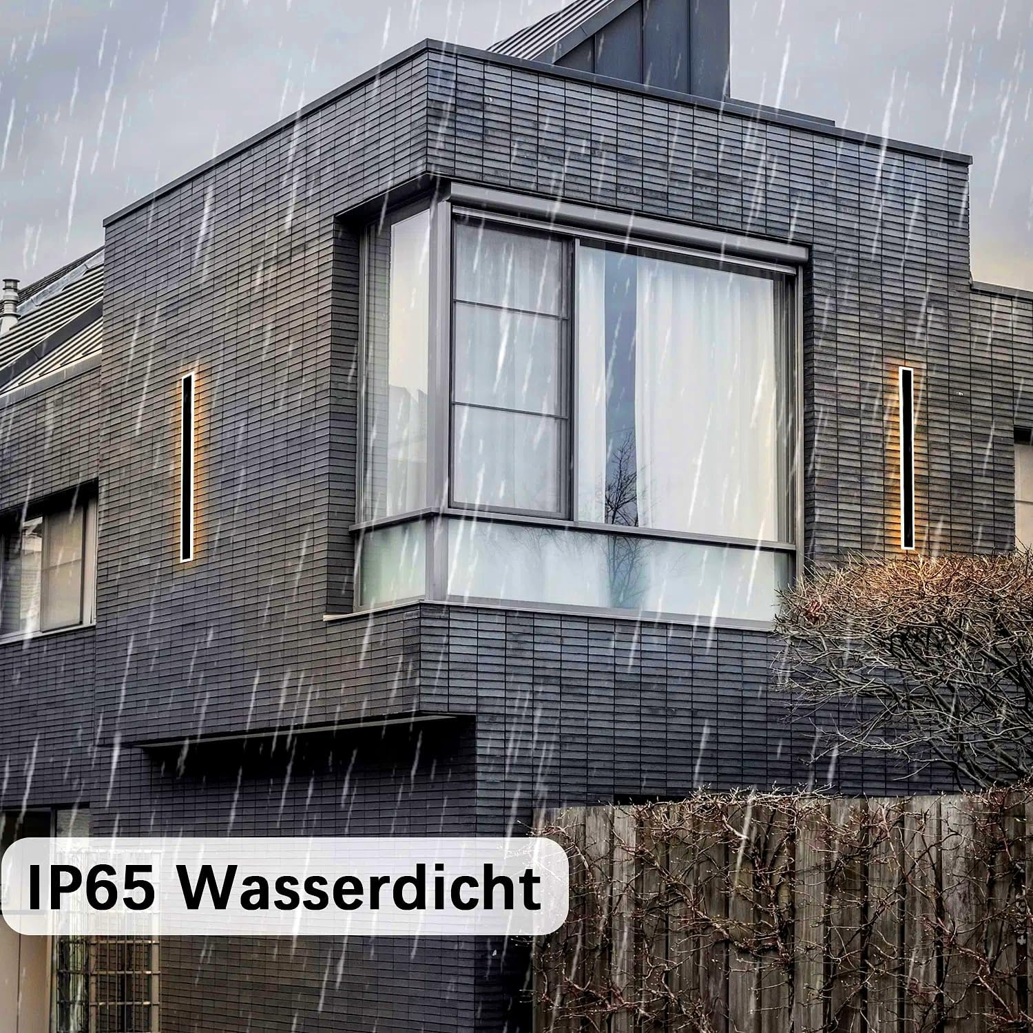 Smart Outdoor Wall Light | Dimmable RGB LED 4