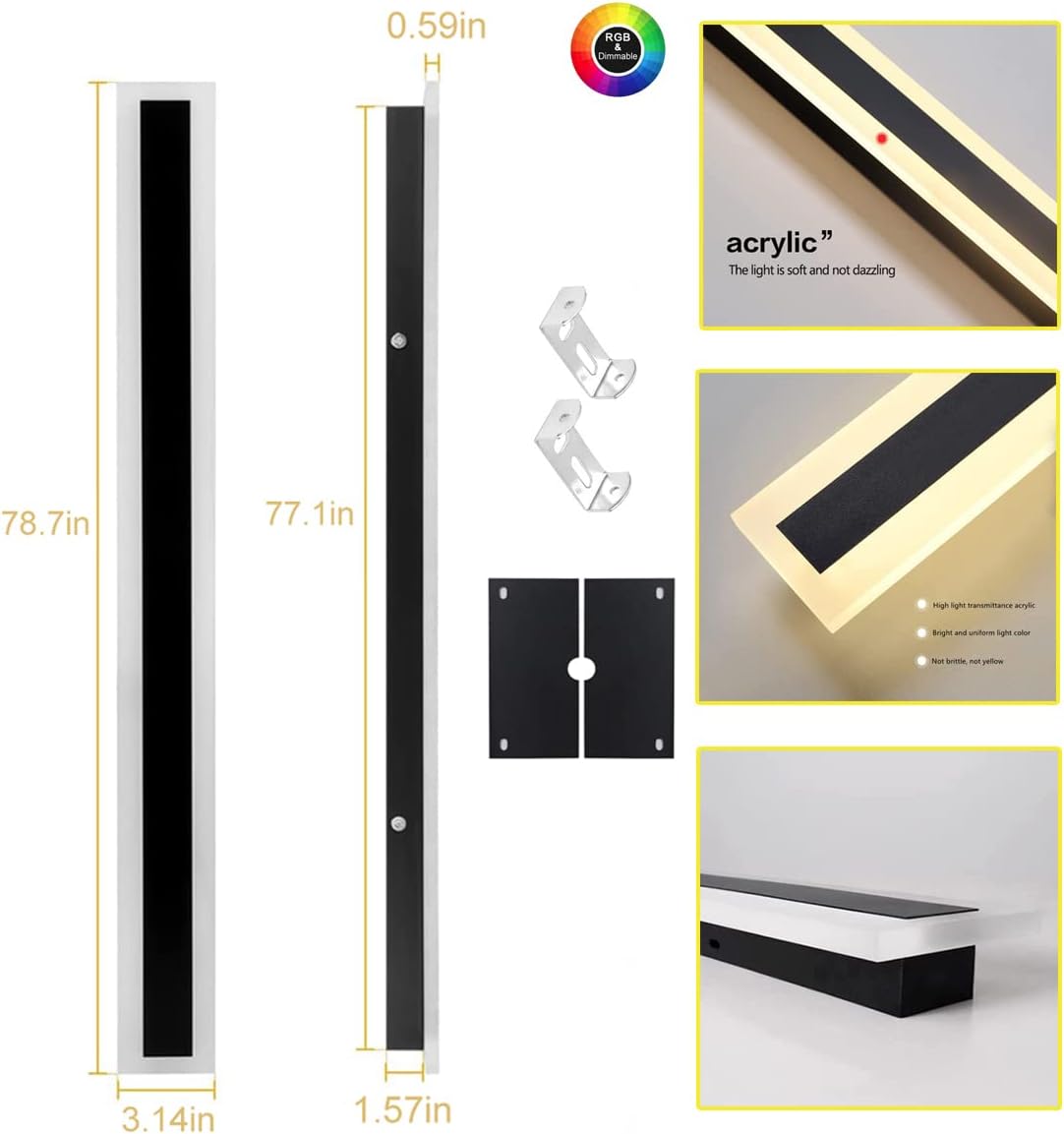 Smart Outdoor Wall Light | Dimmable RGB LED 6