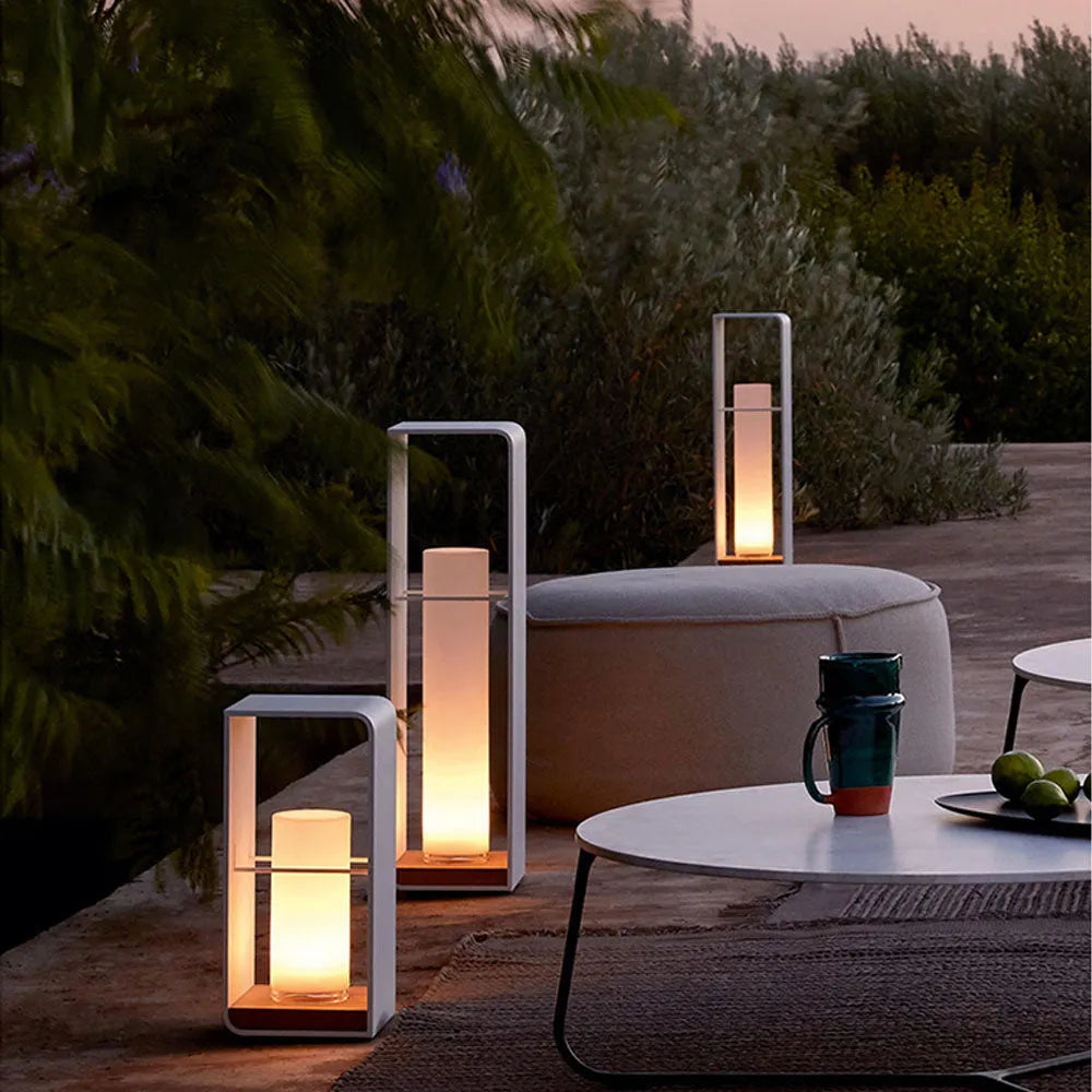 Stylish Outdoor Floor Lamp | Solar Powered & Weather Resistant 10