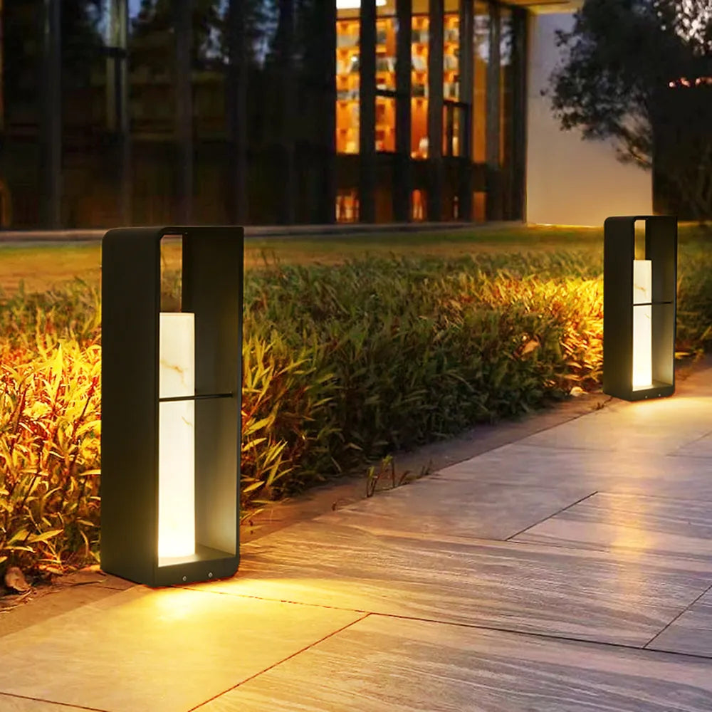 Stylish Outdoor Floor Lamp | Solar Powered & Weather Resistant 2