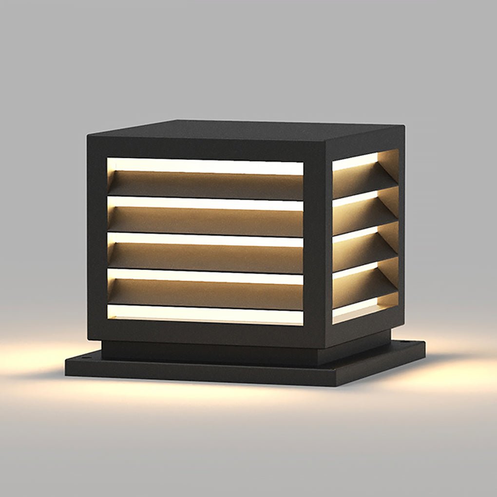 Stylish Solar LED Post Light | Weather-Resistant & Dual Power Options 6