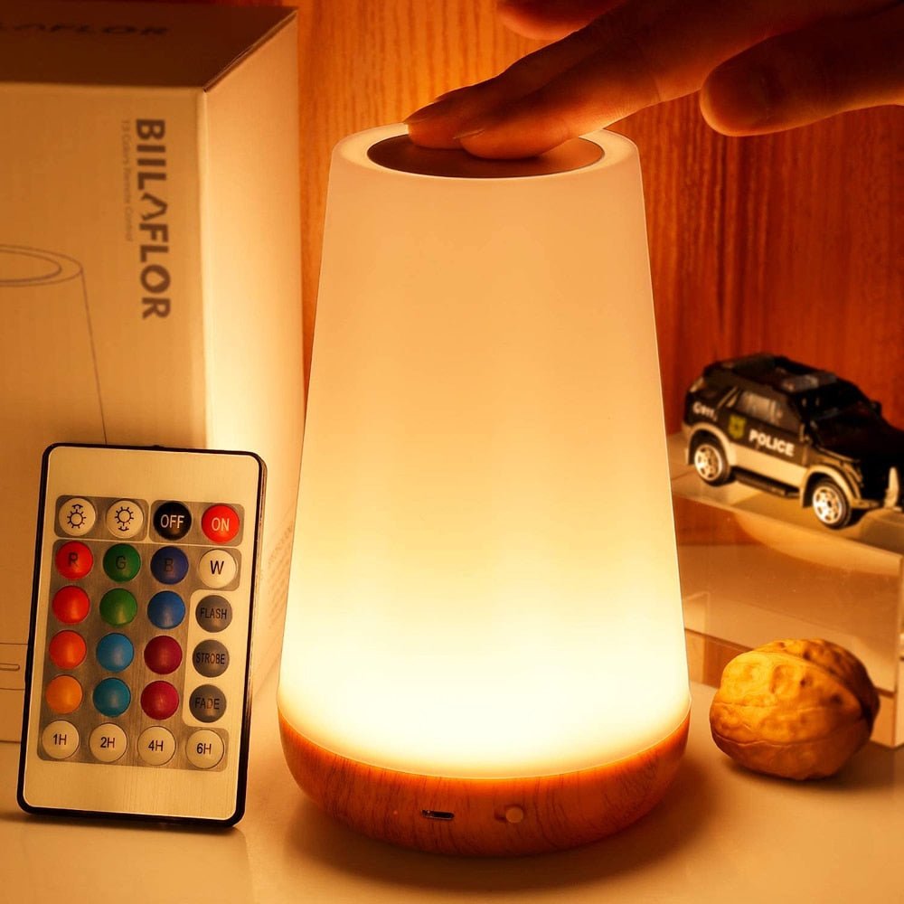 Touch Control LED Table Lamp | Portable & Rechargeable 0