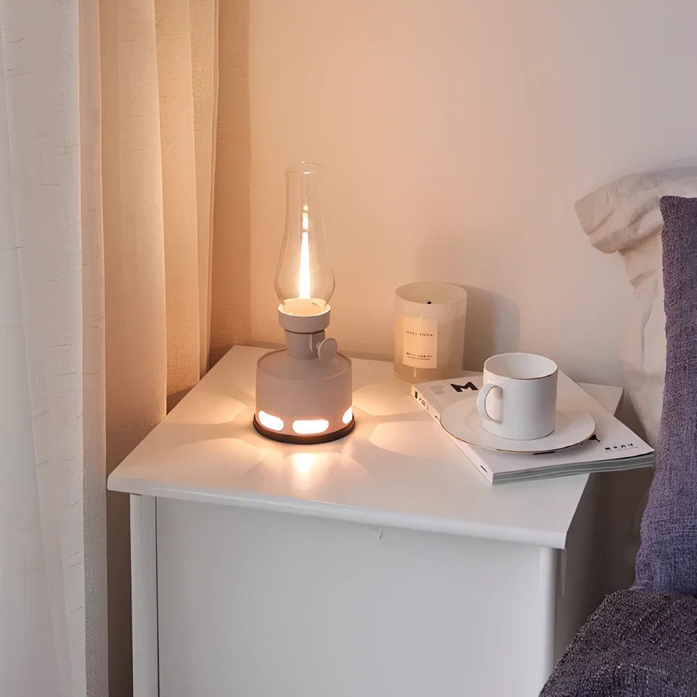 Vintage LED Lantern | Rechargeable & Adjustable Brightness 7
