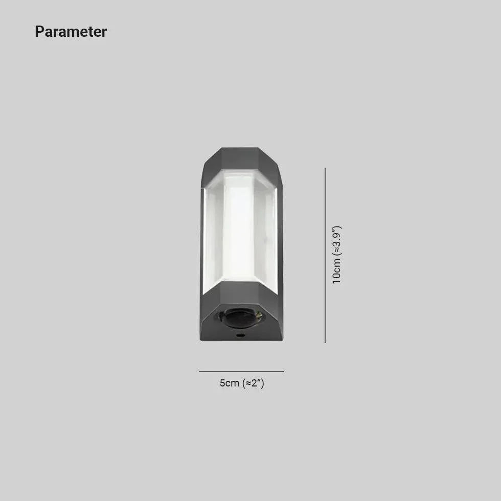 Waterproof Metal Outdoor Wall Light | Energy-Efficient LED 3