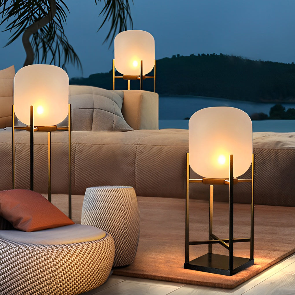 Waterproof Modern Outdoor Lamp | Solar Powered & LED 1