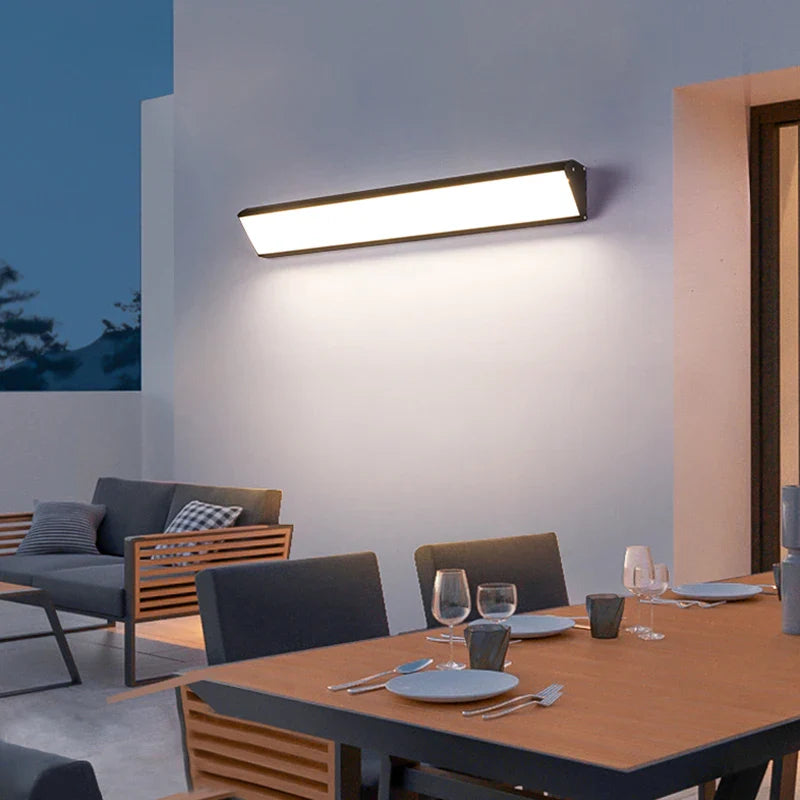 Waterproof Modern Outdoor Wall Light | LED Exterior Fixture 1