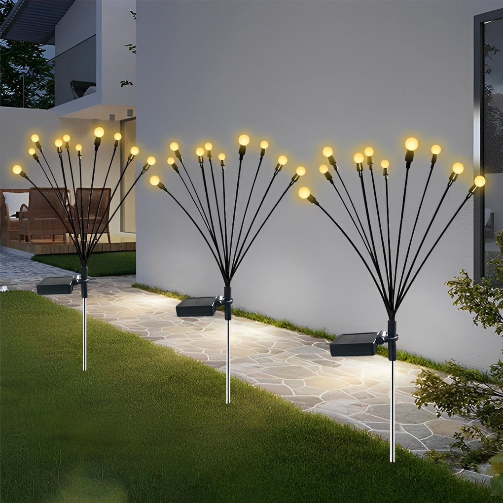 Waterproof Solar Garden Lights | LED Firefly Stakes 5