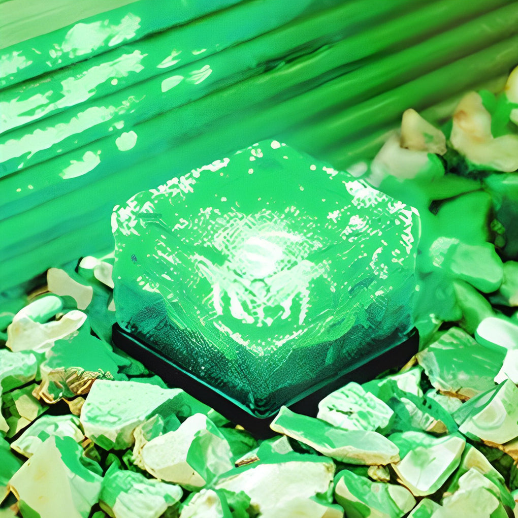 Waterproof Solar Path Lights | Crystal Glass Design & Outdoor Illumination 3