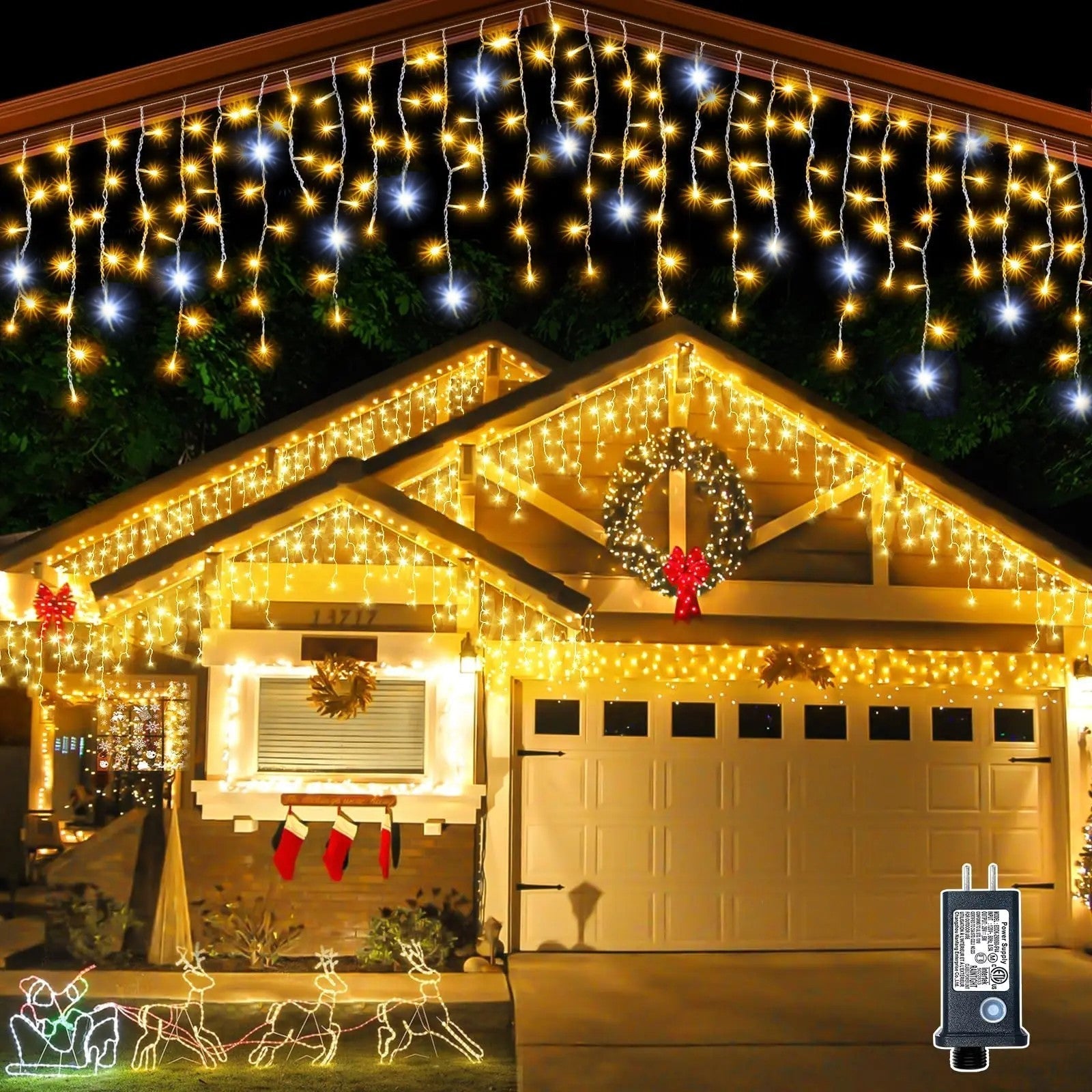 Weatherproof LED Christmas Lights | Energy-Saving & Easy Installation 2