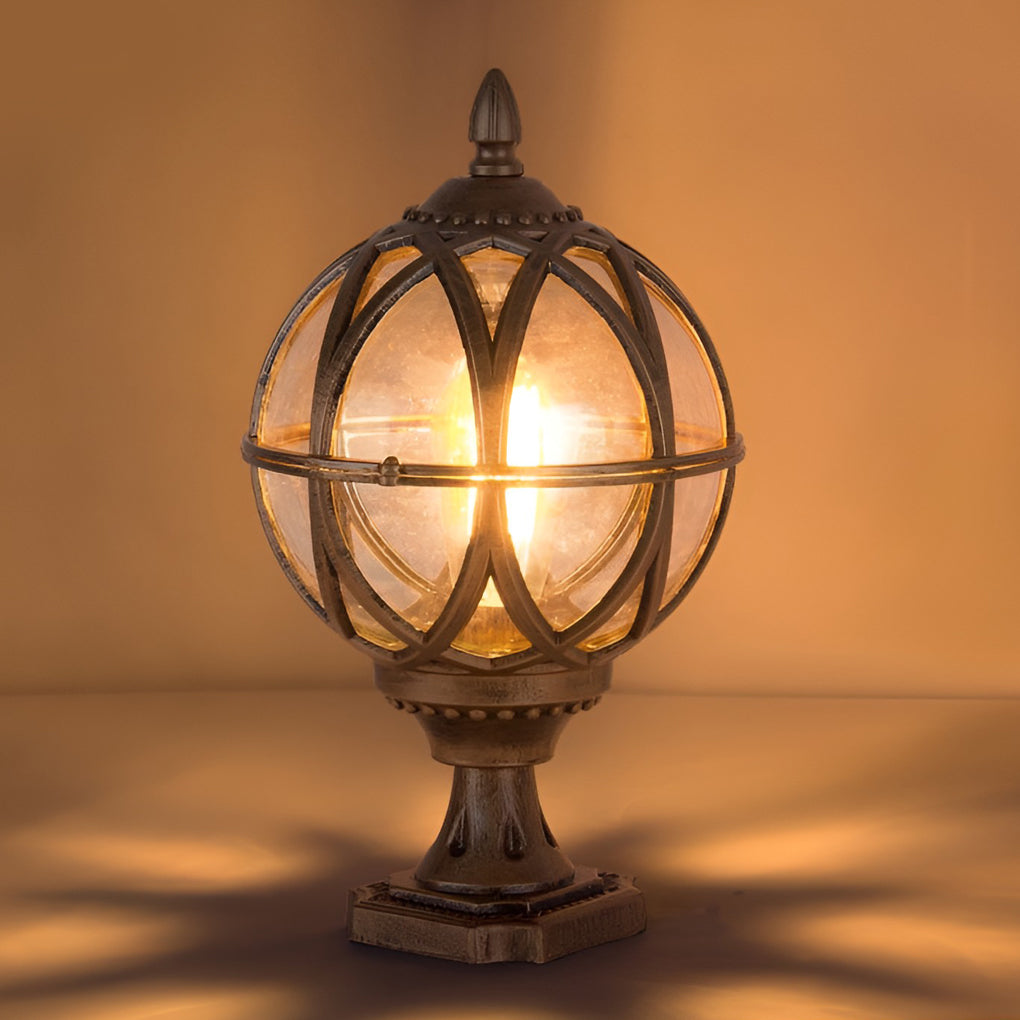 Weatherproof Outdoor Light | Vintage Glass Lantern 6