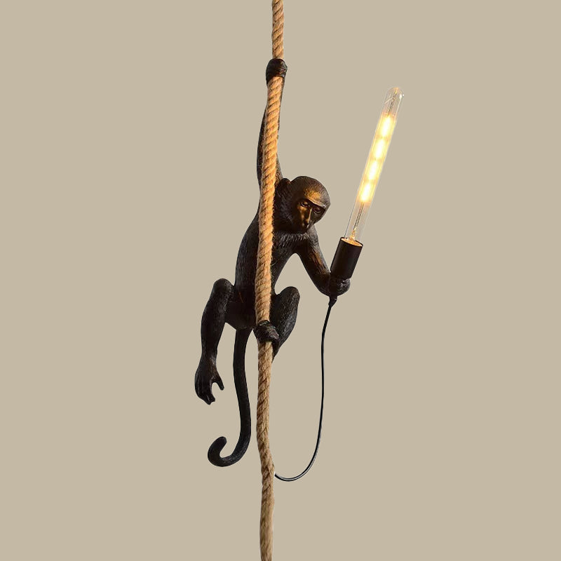 Whimsical Monkey Pendant Light | Durable Resin & Hanging Lights 0