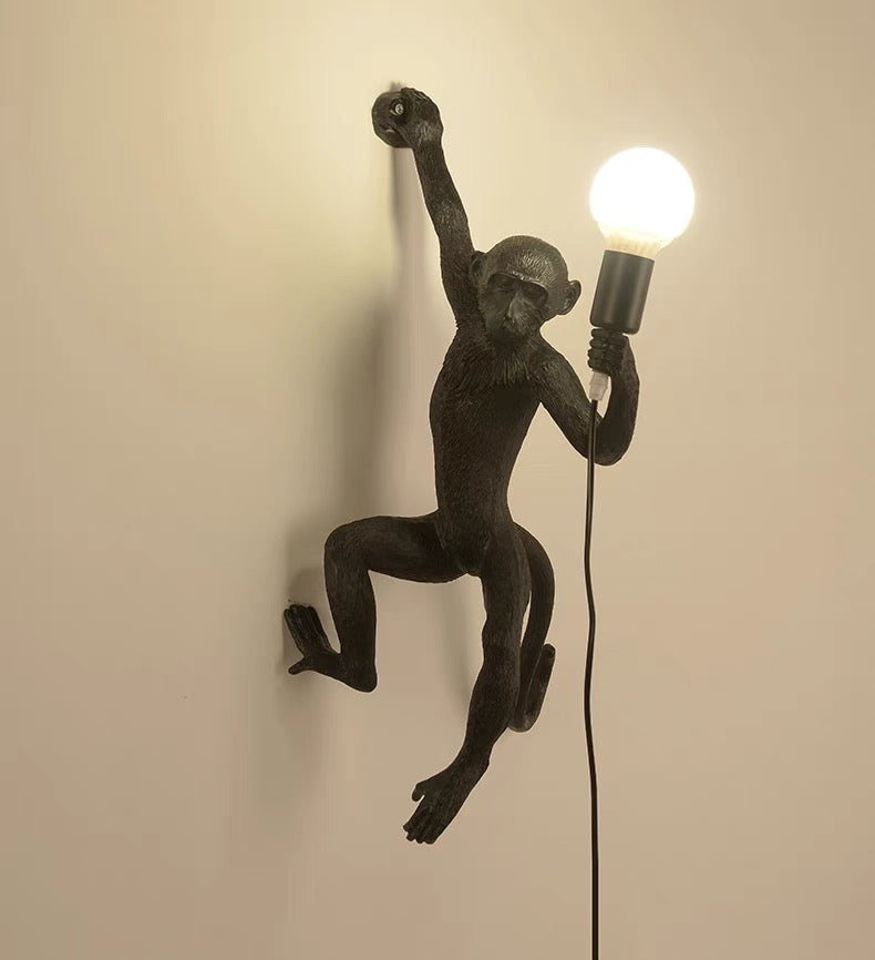 Whimsical Monkey Wall Light | Vintage-Inspired Design 2