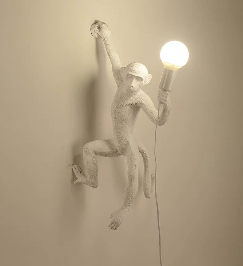 Whimsical Monkey Wall Light | Vintage-Inspired Design 4