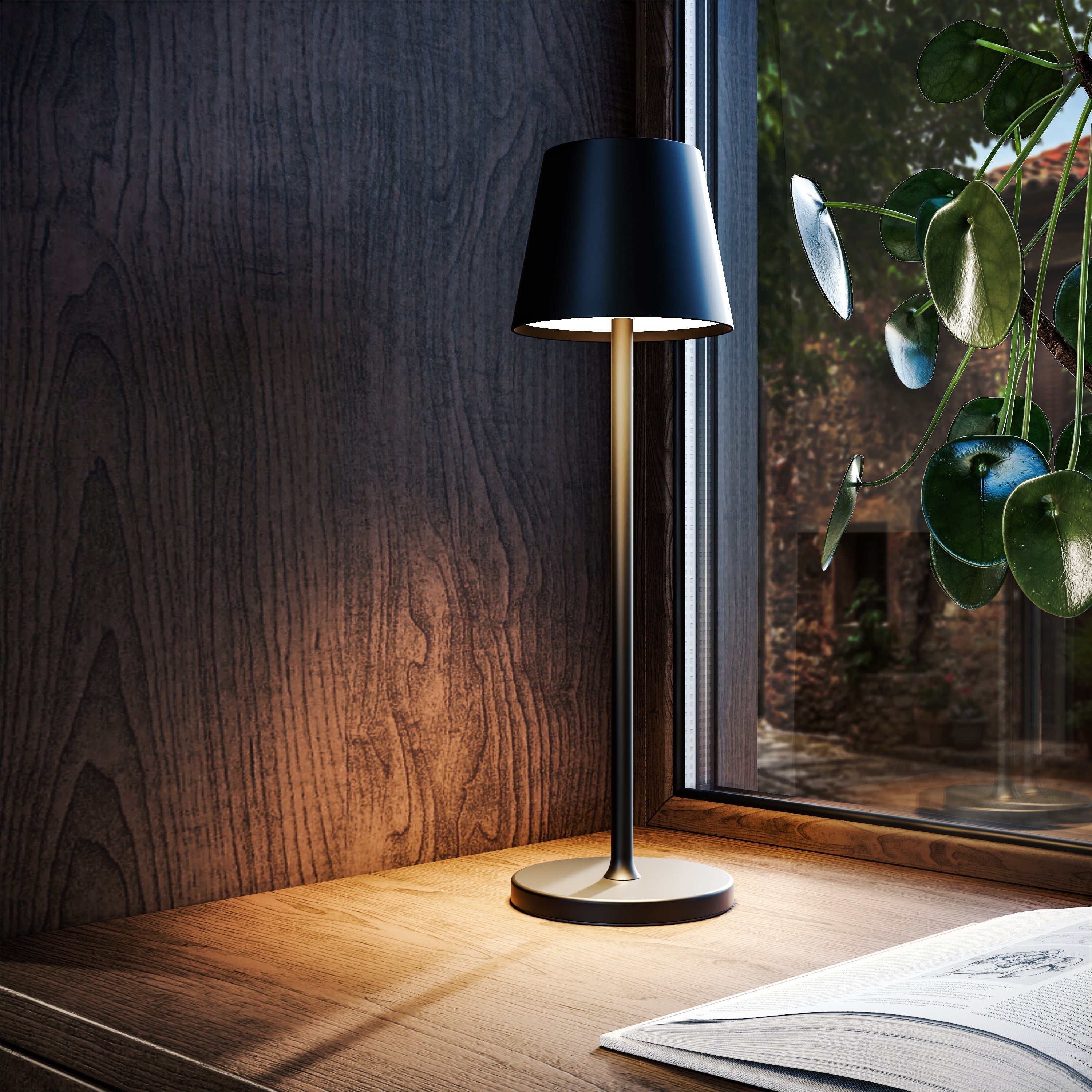 Wireless Dimmable LED Table Lamp | Modern & Portable 4