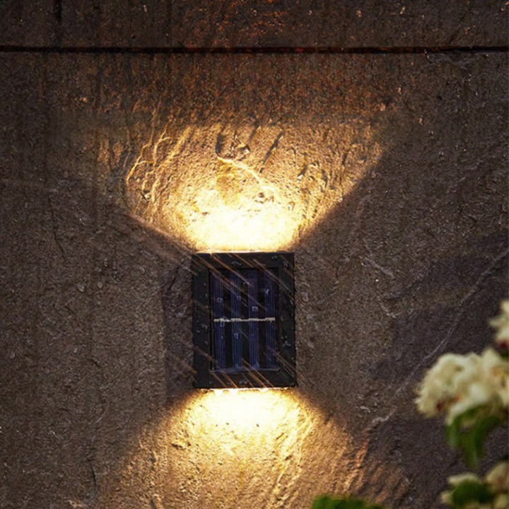 Wireless Solar LED Wall Light | Eco-Friendly & Weatherproof 2
